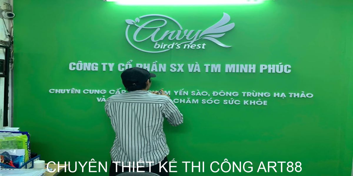 CHỮ NỔI DÁN TƯỜNG