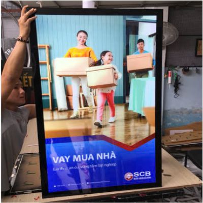 hôp đèn siêu mõng in uv