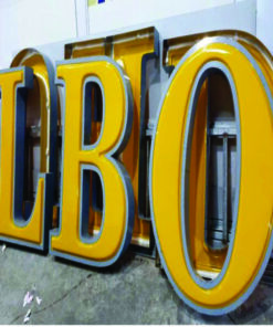 CHỮ NỔI MICA HUT NỔI VIỀN INOX