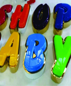 CHỮ HUT NỔI VIỀN INOX