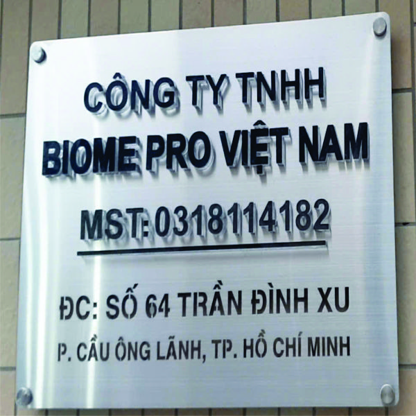 biện số nhà inox