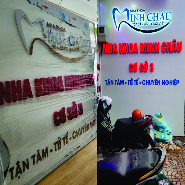 thi công bảng hiệu nha khoa